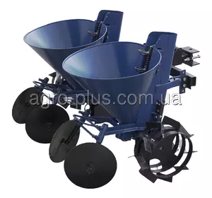 Картоплесаджалка 2-р. ланцюгова до мототрактора (фіксоване міжряддя) (КС17) Картоплесаджалка 2-р. ланцюгова до мототрактора (фіксоване міжряддя) (КС17)
