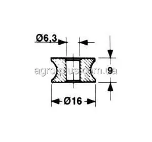 Ролик иглы Welger Ролик иглы Welger
