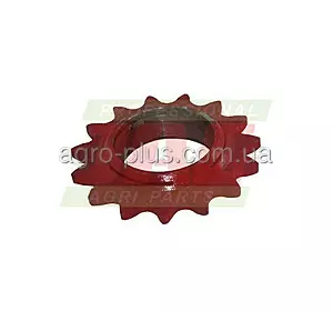 Натягивающее зубчатое колесо пресс-подборщика Welger, d52мм, z15 (15 зубьев) Натягивающее зубчатое колесо пресс-подборщика Welger, d52мм, z15 (15 зубьев)