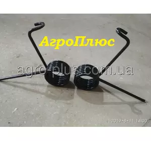 Пружина мотыги левая и правая John Deere. 141601. 141232 Пружина мотыги левая и правая John Deere. 141601. 141232