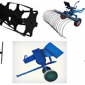 Навісне міні обладнання до мотоблоків, мотокультиваторів та мінітракторів Навісне міні обладнання до мотоблоків, мотокультиваторів та мінітракторів